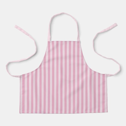 Pink Stripes Seamless Pattern Schort (Voorkant)