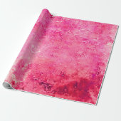 Pink Structures made in manual on a paper paintsba Cadeaupapier (Uitgerold)