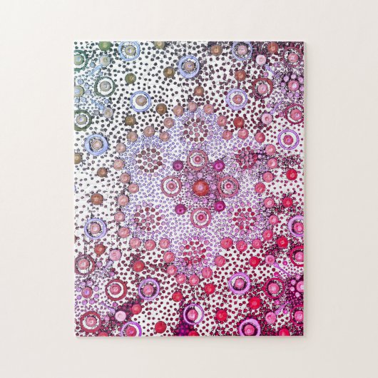 Pink summer berries legpuzzel (Verticaal)