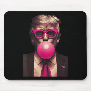 Pink Sungles Trump Bubble Gum Shirt 2024 Stem Pres Muismat