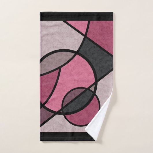 Pink sunrise (Serviette à main)