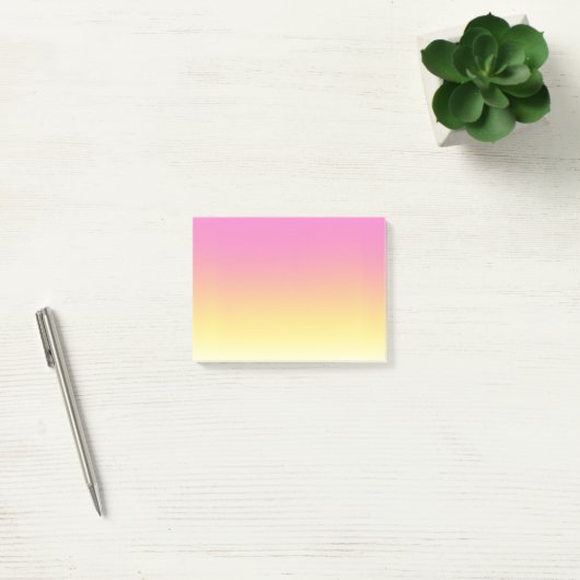 Pink Sunset Post-It Notes (Kantoor)