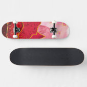 Pink Sunset Skateboard (Horizontaal)