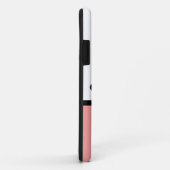 Pink Swanky Fleur De Lis BT iPhone 5 Coque (Dos/Droite)