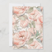 Pink Sweet Ballerina Invitation Anniversaire (Dos)