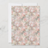 Pink Sweet Ballerina Invitation Anniversaire (Dos)