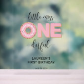 Pink Sweet Little MIss 1st Birthday (Neutre)