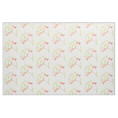 Pink Sweet Pea Flower Pattern Stof (Fat Quarter)