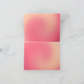 Pink Swirl Note-Kaart Kaart (Binnen)