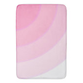 Pink Swirls Bath Mat (Voorkant Verticaal)