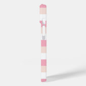 Pink Tartan Patroon Case-Mate iPhone Case (Achterkant / Links)