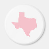 Pink Texas Magneet (Voorkant)