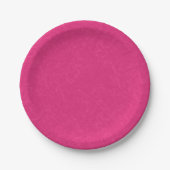 Pink textured surface with subtle swirling pattern papieren bordje (Voorkant)