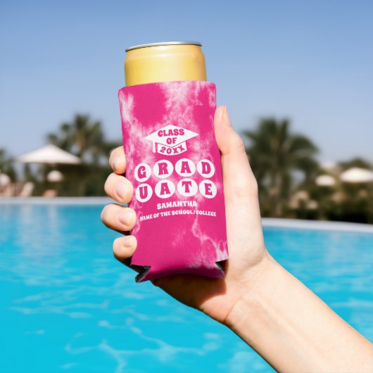 Pink Tie Dye Graduation Party (Insitu Zwembad)