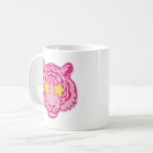 Pink tiger koffiemok (Voorkant links)
