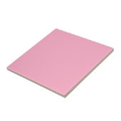 Pink tile for combine with cherries tile tegeltje (Zijkant)