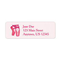 Pink Toe Pointe Schoen Ballet Ballerina Dance Stud