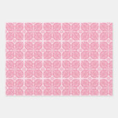 Pink Tone Wrapping Paper in Set van 3 Design (Voorkant)