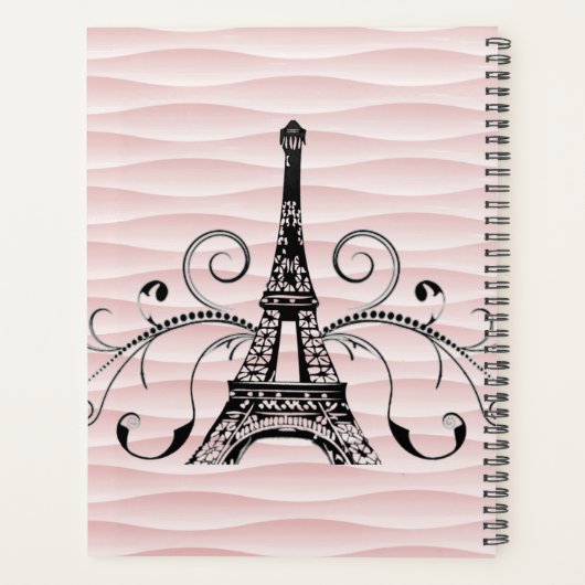 Pink Tour Eiffel (Dos)