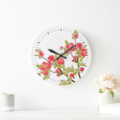 Pink Tree Blossoms Wall Clock Grote Klok (Huis)