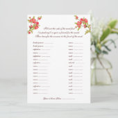 Pink Tree Blossts Mariage Vows Libs Cartes (Debout devant)