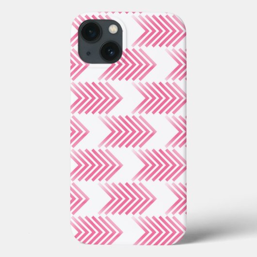 Pink Tribal Arrow Patroon Case-Mate iPhone Case (Achterkant)