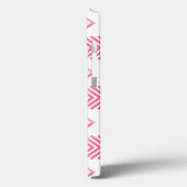 Pink Tribal Arrow Patroon Case-Mate iPhone Case (Achterkant / Links)