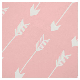 Pink Tribal Arrows Patroon Stof