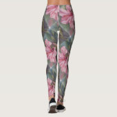 PINK TROPICAL HIBISCUS | LEGGINGS (Achterkant)