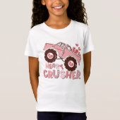 Pink Truck Heart Crusher T-shirt (Voorkant)