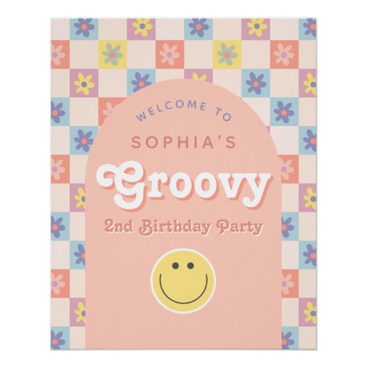 Pink Two Super Boho 2e Affiche de bienvenue d'anni (Devant)