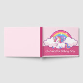 Pink Unicorn à thème Anniversaire de la fête Livre (Complet)