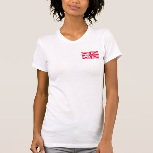 Pink United Kingdom flag Sweatshirt