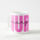 Pink Urgence Nurse Mug (Devant gauche)