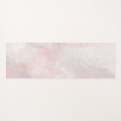 Pink Venetiaanse Abstracte Waterverf Yogamat (Voorkant (horizontaal))