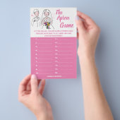 PINK VERLIES DE FLYER VAN DE KAART VAN DE SCHORT S (Hand)