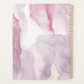 Pink violet or Aquarelle Script (Dos)