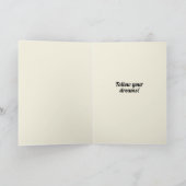 Pink Vous L'Avez Fait Carte De Graduation (Intérieur)