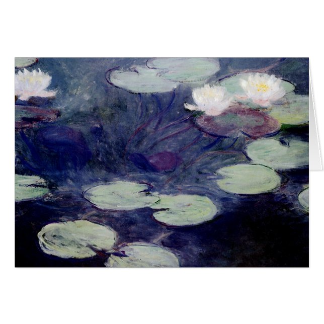 Pink Water-Lilies : 1897-99 par Monet (Devant horizontal)