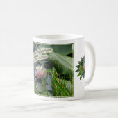 Pink Water Lily New Home Mug (Devant droit)