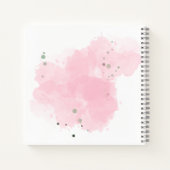Pink Watercolor Christian Prayer Journal Carnet (Dos)