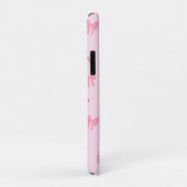 pink watercolour playful floral phone case (Achterkant/rechts)