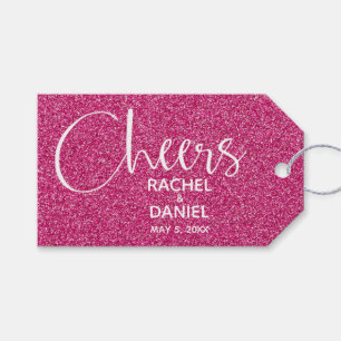 Pink Wedding Favor Cadeaulabel