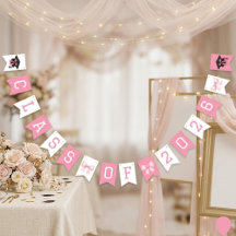 Pink & White Class Of 2026 Graduation Party