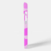 Pink White Girly Camouflage Patroon Aangepast Case-Mate iPhone Case (Achterkant / Links)