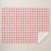 Pink White Plaid Stripes (Devant (Horizontal))
