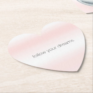 Pink White Tie dye Kartonnen Onderzetters