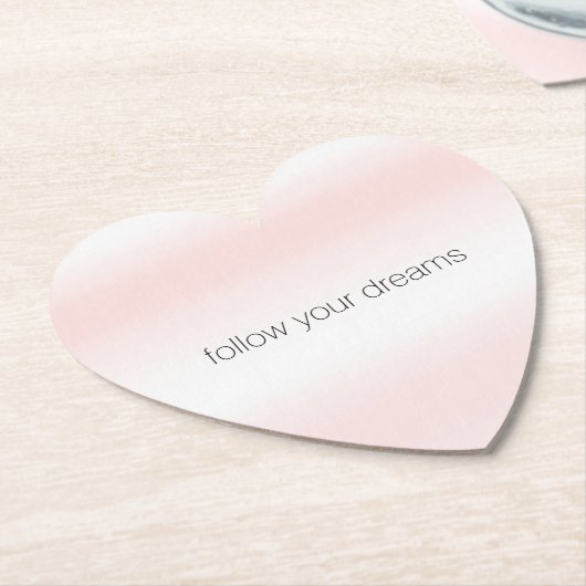 Pink White Tie dye Kartonnen Onderzetters (Gekanteld)