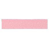 Pink Wildflower Baby Shower Table Runner Korte Tafelloper (Horizontaal)