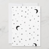 Pink Witch Halloween Party Kaart (Achterkant)